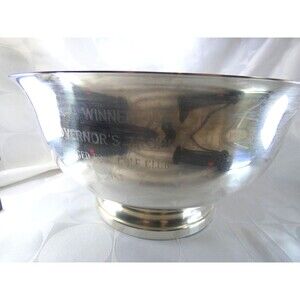 VTG Gorham 12" Inch Silver Plated YC785 Footed Presentation Serving Bowl READ